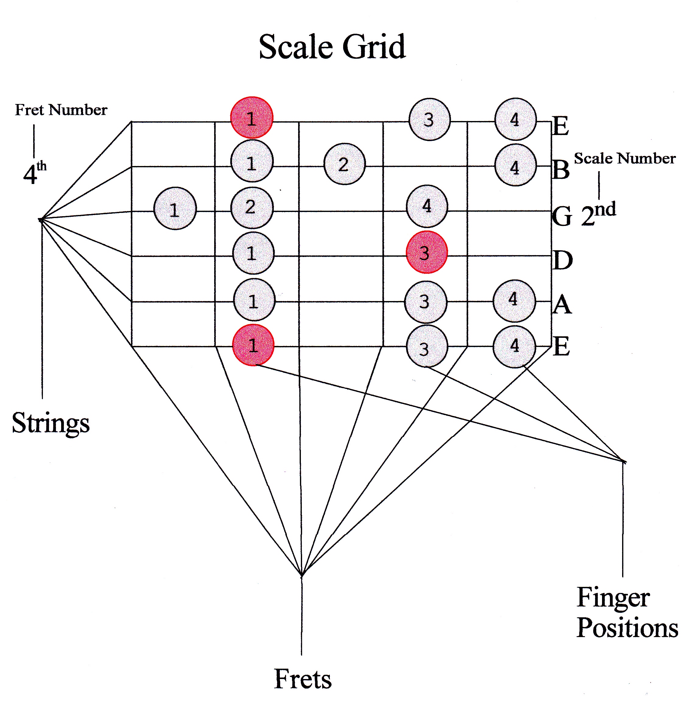 Guitar Scale Guide Beginner - Marcus Curtis Music